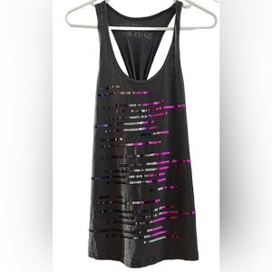 Sequined club tank